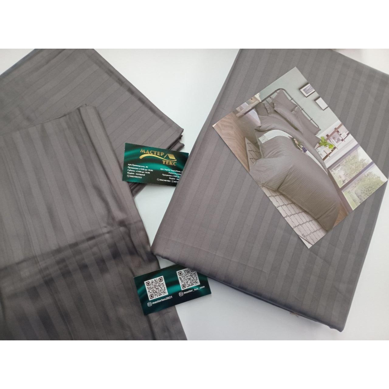 Комплект Євро страйп-сатін “МастерТекс“